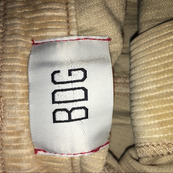 BDG Color Corduroy High-Rise Mom Pant in Tan - Picture 12 of 16